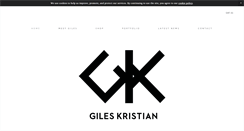 Desktop Screenshot of gileskristian.com